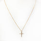 Cross Necklace with Lab Diamonds - Victoria's Jewellery