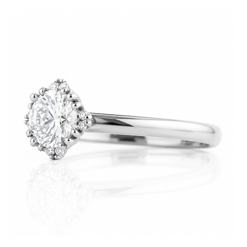 Evie, a Lab Diamond Ring - Victoria's Jewellery