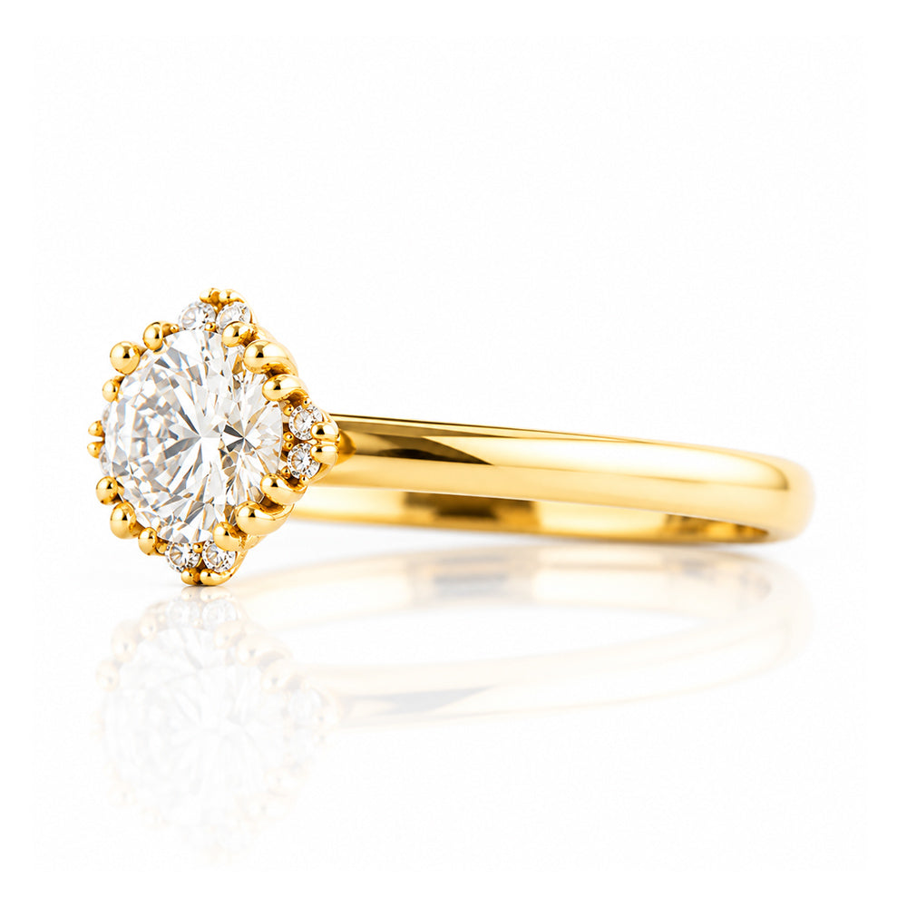 Evie, a Lab Diamond Ring - Victoria's Jewellery
