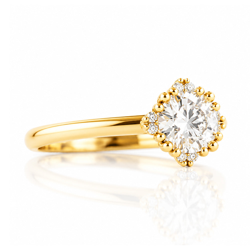 Evie, a Lab Diamond Ring - Victoria's Jewellery
