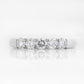 Elsie, a Lab Diamond Half Eternity Ring