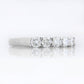 Elsie, a Lab Diamond Half Eternity Ring