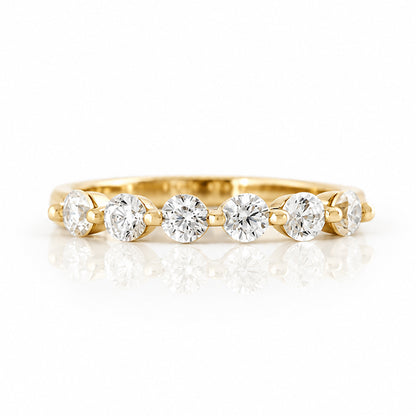 Ellie, Lab Diamond Half Eternity Ring - Victoria's Jewellery