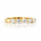 Ellie, Lab Diamond Half Eternity Ring - Victoria's Jewellery