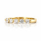Ellie, Lab Diamond Half Eternity Ring - Victoria's Jewellery