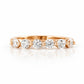 Ellie, Lab Diamond Half Eternity Ring - Victoria's Jewellery