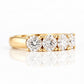 Celine, a Four Stone Lab Diamond Half Eternity Ring - Victoria's Jewellery