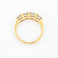 Celine, a Four Stone Lab Diamond Half Eternity Ring - Victoria's Jewellery