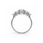 Ivy, a Lab Diamond Half Eternity Ring - Victoria's Jewellery