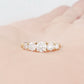 Ivy, a Lab Diamond Half Eternity Ring
