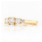 Ivy, a Lab Diamond Half Eternity Ring - Victoria's Jewellery