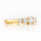 Ivy, a Lab Diamond Half Eternity Ring - Victoria's Jewellery