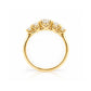 Ivy, a Lab Diamond Half Eternity Ring - Victoria's Jewellery