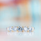 Elsie, a Lab Diamond Half Eternity Ring - 3.5mm - Victoria's Jewellery