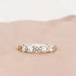 Elsie, a Lab Diamond Half Eternity Ring - 3.5mm - Victoria's Jewellery