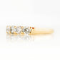 Elsie, a Lab Diamond Half Eternity Ring - 3.5mm - Victoria's Jewellery