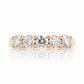 Elsie, a Lab Diamond Half Eternity Ring - 3.5mm - Victoria's Jewellery
