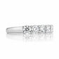 Elsie, a Lab Diamond Half Eternity Ring - 3.5mm - Victoria's Jewellery