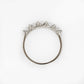 Round cut Diamond Half Eternity Anniversary ring in White Gold - Victoria's Jewellery
