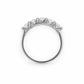 Danelle, a Lab Diamond Half Eternity Ring - Victoria's Jewellery