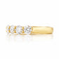Danelle, a Lab Diamond Half Eternity Ring - Victoria's Jewellery