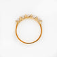 Round cut Diamond Half Eternity Anniversary ring in Yellow Gold - Victoria's Jewellery