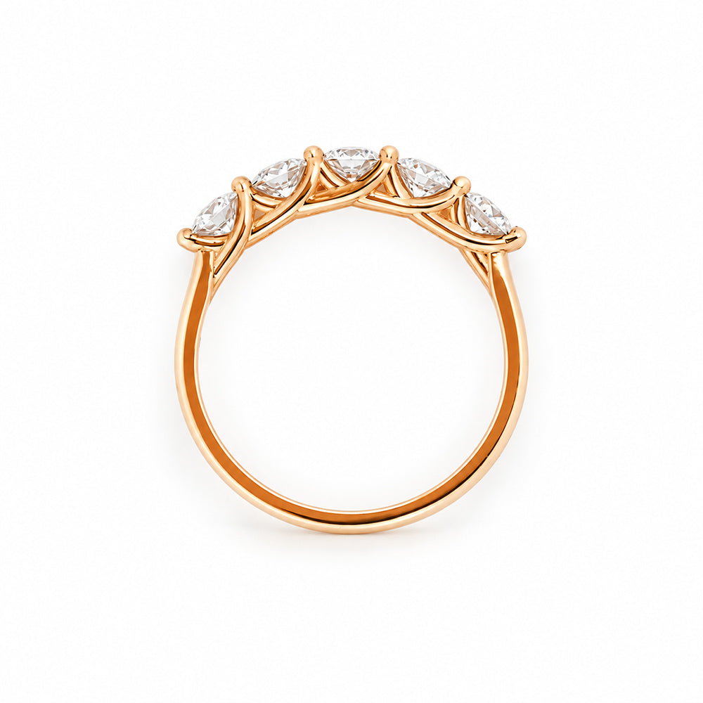 Danelle, a Lab Diamond Half Eternity Ring - Victoria's Jewellery
