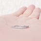 Emma, a Brilliant cut Lab Diamond Wedding Band