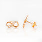 Infinity, Lab Diamond Stud Earrings