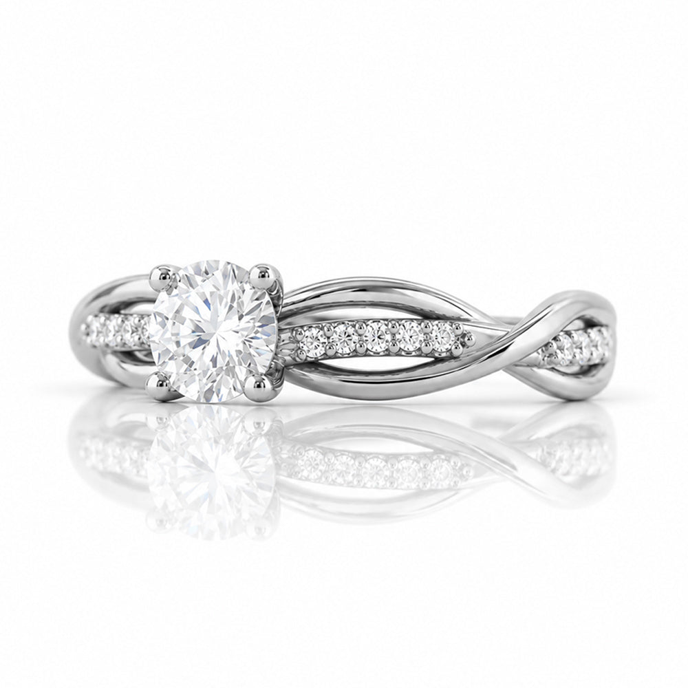 Morgan, a Lab Diamond Infinity Ring - Victoria's Jewellery