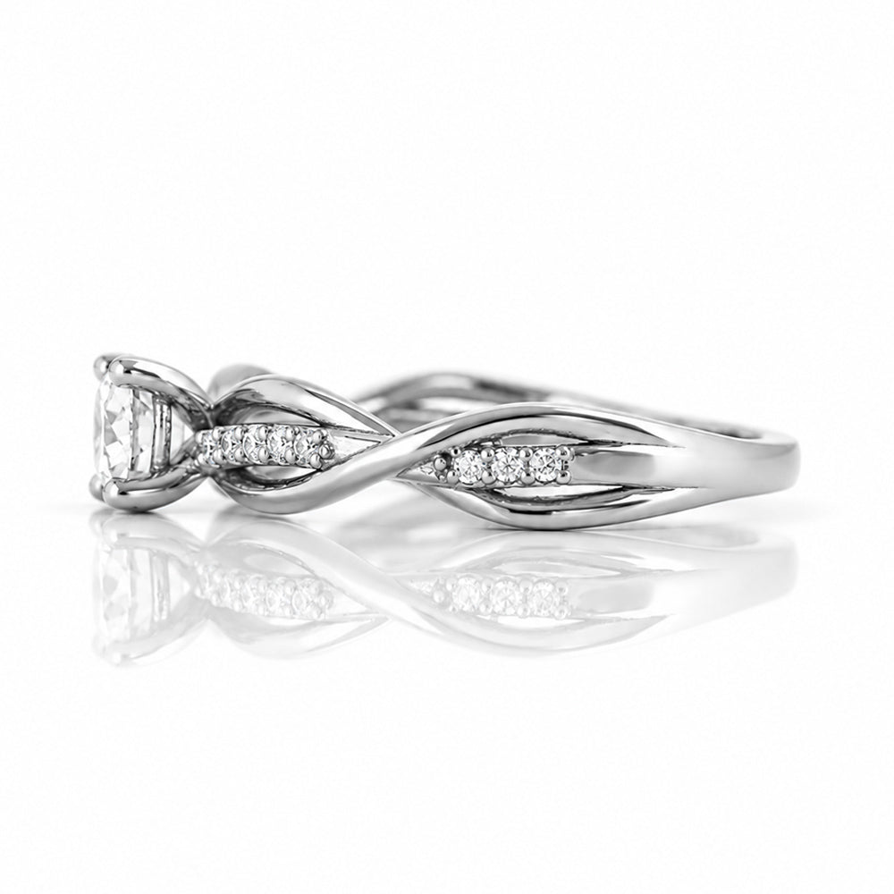 Morgan, a Lab Diamond Infinity Ring - Victoria's Jewellery