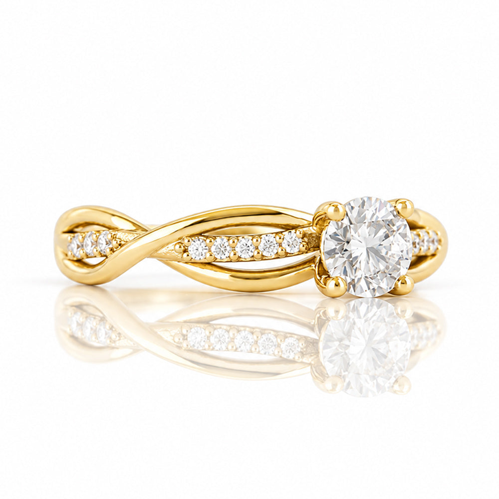 Morgan, a Lab Diamond Infinity Ring - Victoria's Jewellery