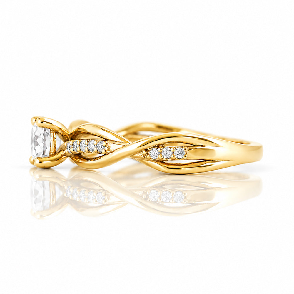 Morgan, a Lab Diamond Infinity Ring - Victoria's Jewellery