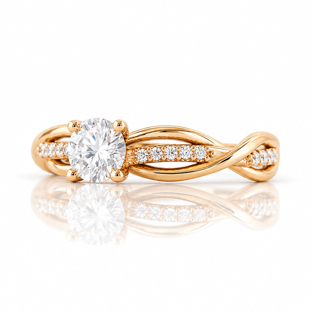 Morgan, a Lab Diamond Infinity Ring - Victoria's Jewellery