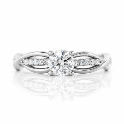 Morgan, a Lab Diamond Infinity Ring - Victoria's Jewellery