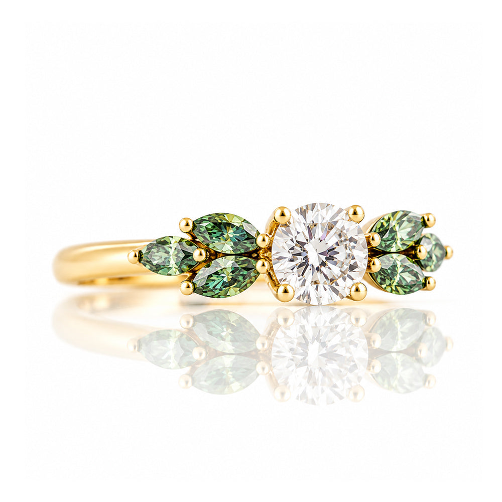 Sadie, a Moissanite Engagement Ring - Victoria's Jewellery