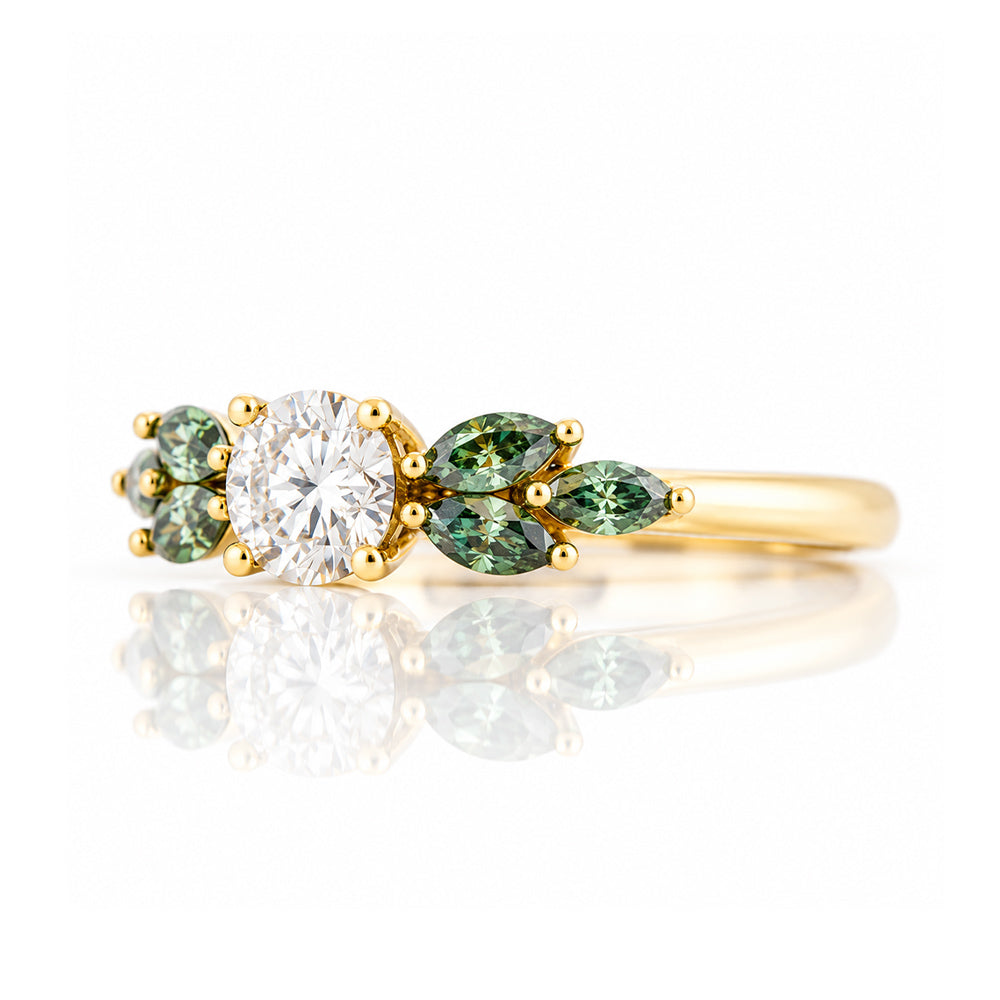 Sadie, a Moissanite Engagement Ring - Victoria's Jewellery