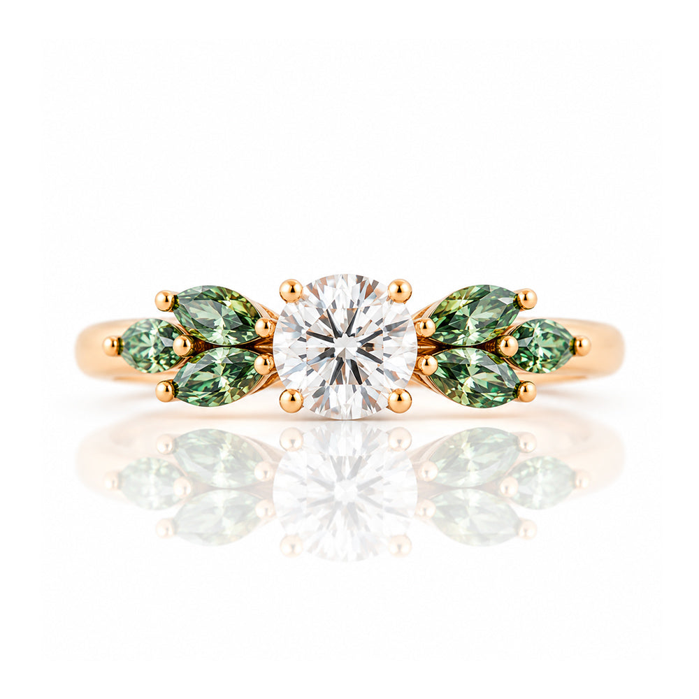 Sadie, a Moissanite Engagement Ring - Victoria's Jewellery