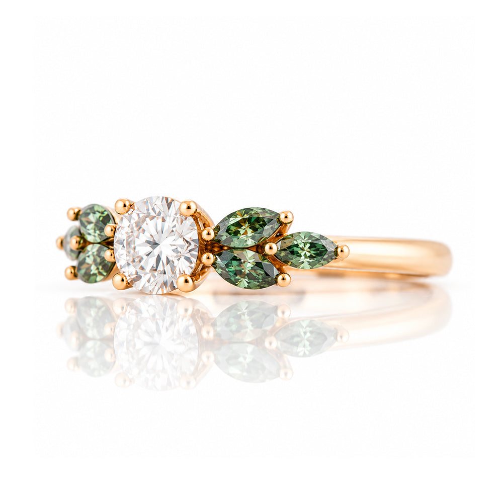 Sadie, a Moissanite Engagement Ring - Victoria's Jewellery