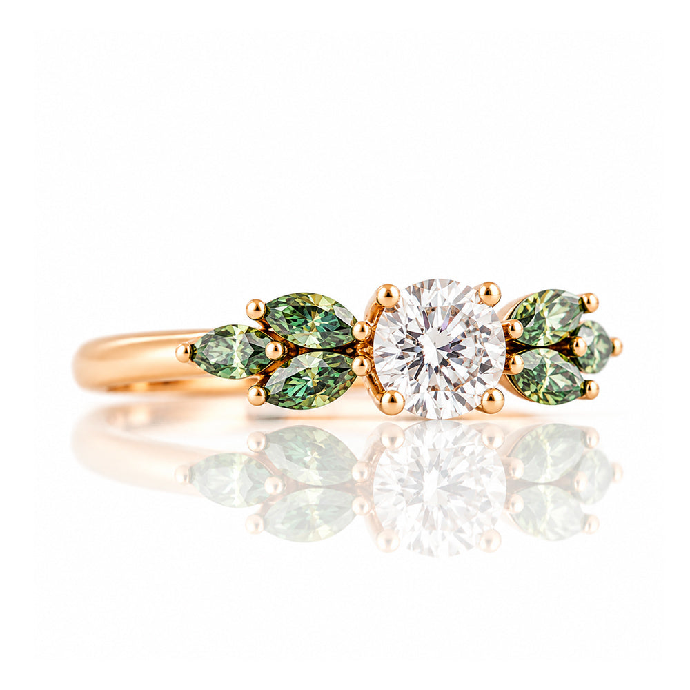 Sadie, a Moissanite Engagement Ring - Victoria's Jewellery