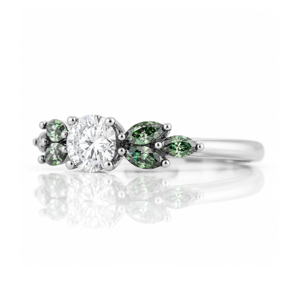 Sadie, a Moissanite Engagement Ring - Victoria's Jewellery