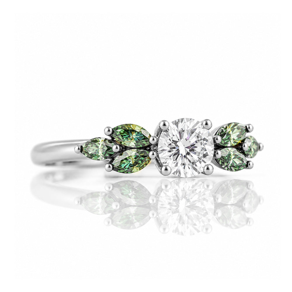 Sadie, a Moissanite Engagement Ring - Victoria's Jewellery