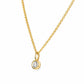Lexi, a Round cut Lab Diamond Necklace
