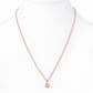 Lexi, a Round cut Lab Diamond Necklace