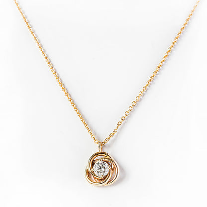 Freyja, a Lab Diamond Pendant - Victoria's Jewellery