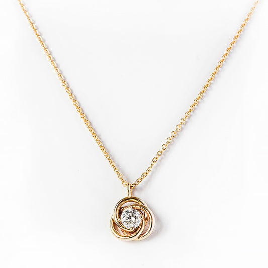 Freyja, a Lab Diamond Pendant