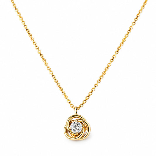 Freyja, a Lab Diamond Pendant