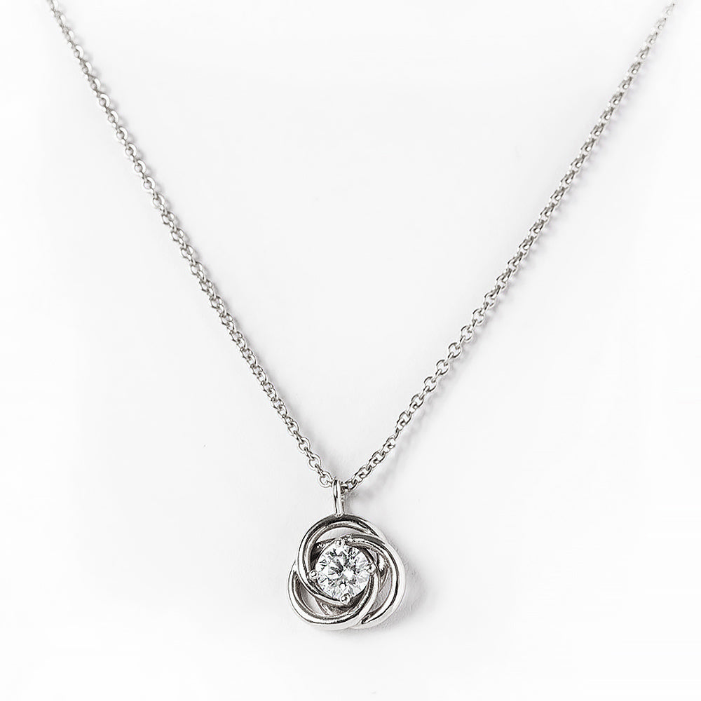 Freyja, a Lab Diamond Pendant - Victoria's Jewellery