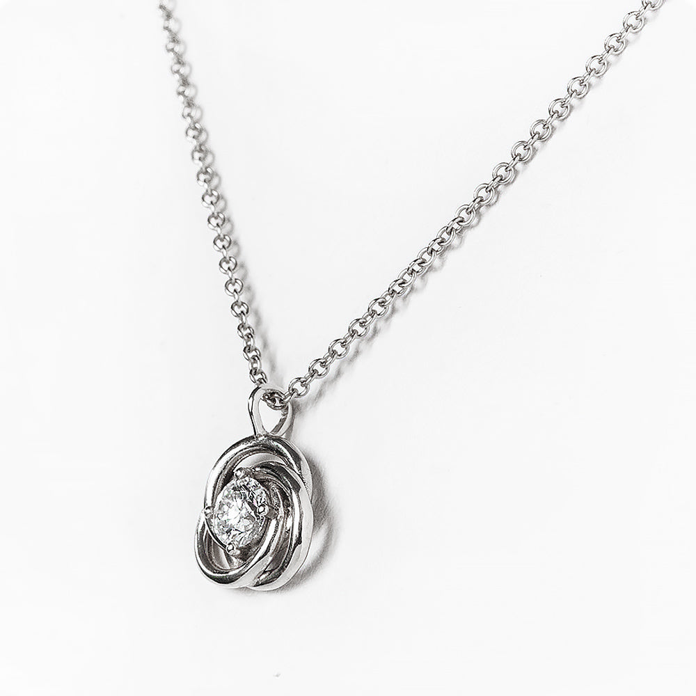 Freyja, a Lab Diamond Pendant - Victoria's Jewellery