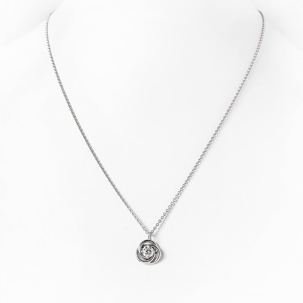Freyja, a Lab Diamond Pendant - Victoria's Jewellery